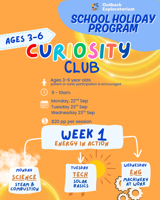 Week 1 : Curiosity Club, Energy In Action